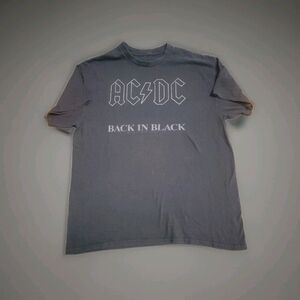 AC/DC Back In Black Graphic Tee - Black